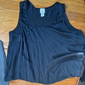 Joie Black Sleeveless Tank Top